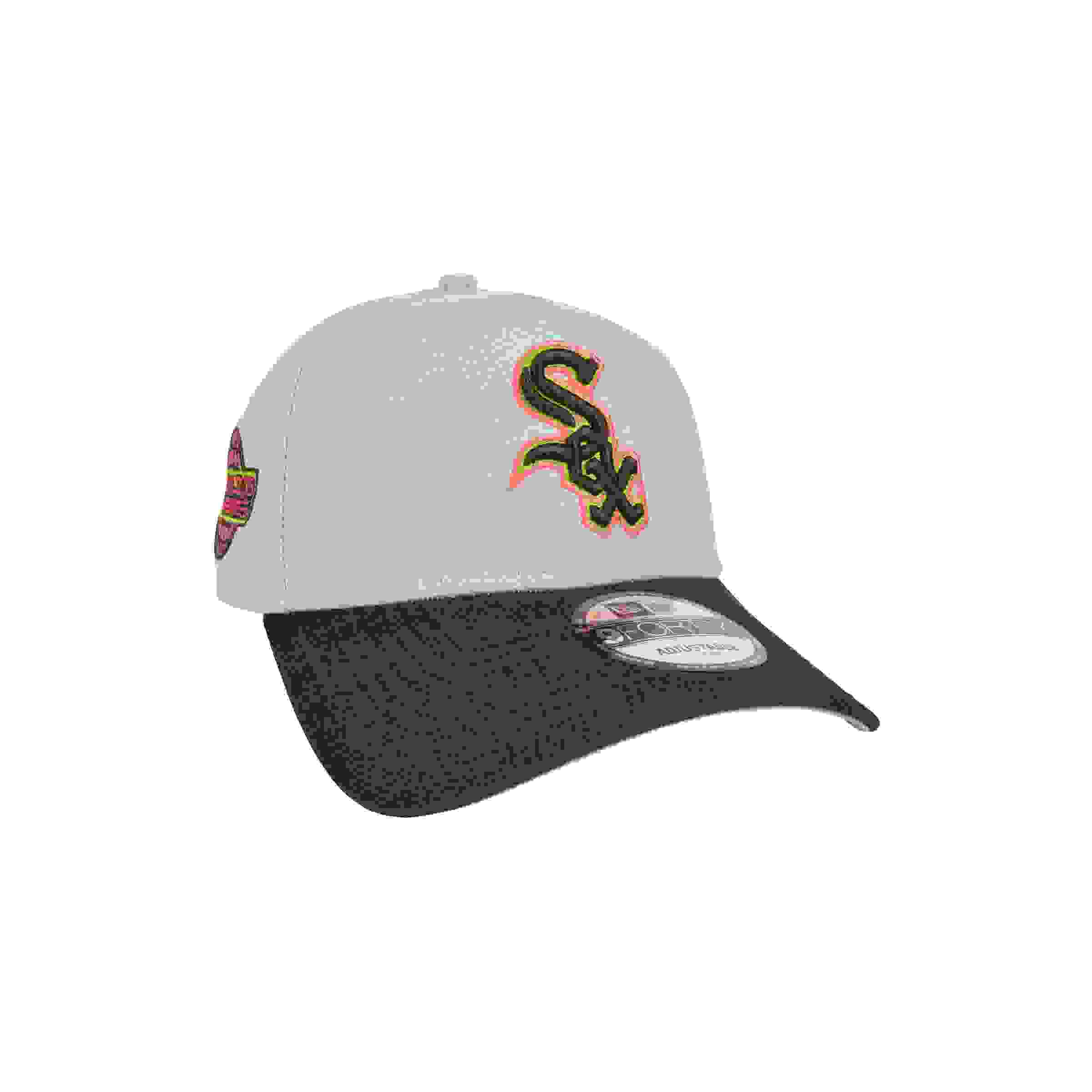 New Era Chicago White Sox 9FORTY A-Frame 2005 World Series Dark Grey/Black Snapback Hat